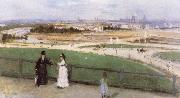 Berthe Morisot View of Paris from the Trocadero oil